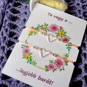 Anya-lánya, barátság vagy jó testvér karkötő - Meska.hu