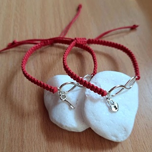 Végtelen szerelem - páros karkötő - ékszer - karkötő - charm karkötő - Meska.hu
