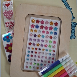 DIY képkeret - kellékek & szerszámok - dekorációs kellékek - egyéb kellékek - Meska.hu