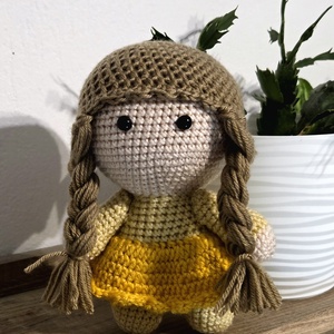 Horgolt mini baba - játék & sport - plüssállat & játékfigura - plüss mesefigurák - Meska.hu