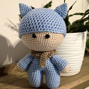 Horgolt mini baba - játék & sport - plüssállat & játékfigura - plüss mesefigurák - Meska.hu