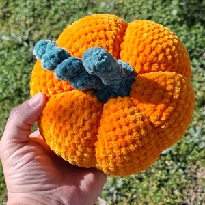Őszi horgolt tök - otthon & életmód - dekoráció - halloween - halloweeni tök - Meska.hu