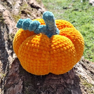 Őszi horgolt tök, Otthon & Életmód, Dekoráció, Halloween, Halloweeni tök, Horgolás, MESKA