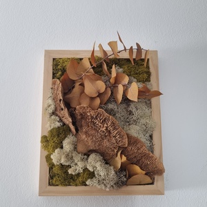 Zuzmó fali dekoráció, Otthon & Életmód, Dekoráció, Asztal és polc dekoráció, Zuzmódekoráció, Mohadekoráció, , MESKA