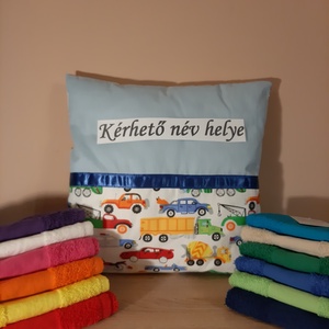 Egyedi névre szóló párna + törölköző - otthon & életmód - lakástextil - párna & párnahuzat - Meska.hu