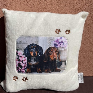 Tacskós tappancsos párna - Meska.hu