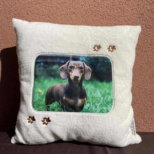 Tacskós tappancsos párna - Meska.hu