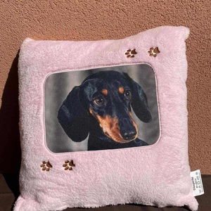 Tacskós tappancsos párna - Meska.hu