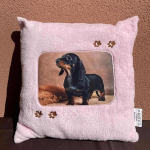 Tacskós tappancsos párna - Meska.hu