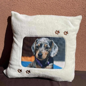 Tacskós tappancsos párna - otthon & életmód - lakástextil - párna & párnahuzat - Meska.hu