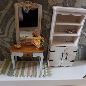Miniatűr világ képkeretben - Eugénia szobája - fali kulcstartó - otthon & életmód - dekoráció - kép & falikép - 3d képek - Meska.hu