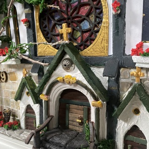 Aira temploma - miniatűr világ képkeretben - fali kulcstartó - otthon & életmód - dekoráció - kép & falikép - 3d képek - Meska.hu