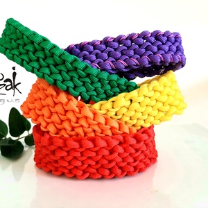 Paracord nyakörv Zé - otthon & életmód - kisállatoknak - kutyáknak - kutya nyakörv - Meska.hu