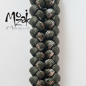 Paracord karkötő Terep  - ékszer - karkötő - fonott karkötő - Meska.hu