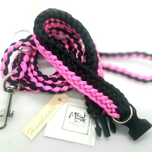 Paracord nyakörv szett  kétszínnel, Otthon & Életmód, Kisállatoknak, Kutyáknak, Kutya nyakörv, Csomózás, MESKA