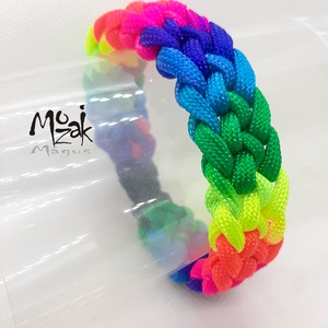 Nyárra színesben! - paracord karkötő - Meska.hu