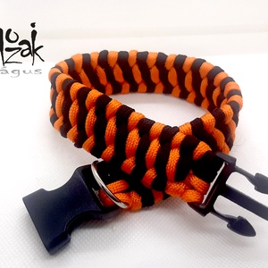 Paracord nyakörv   Ritmus - otthon & életmód - kisállatoknak - kutyáknak - kutya nyakörv - Meska.hu