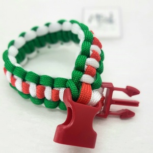 Paracord karkötő Magyar-nemzeti  - ékszer - karkötő - fonott karkötő - Meska.hu