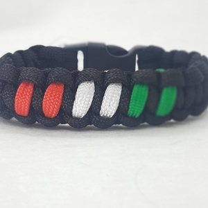 Paracord karkötő Magyar-nemzeti  - ékszer - karkötő - fonott karkötő - Meska.hu