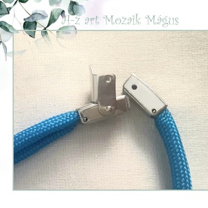 Nyári színes  paracord karkötő  - ékszer - karkötő - fonott karkötő - Meska.hu