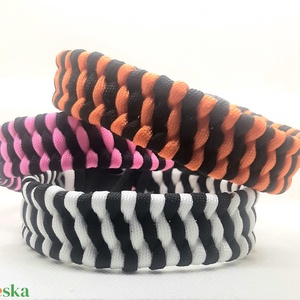 Zebra Paracord nyakörv szett - ékszer - karkötő - fonott karkötő - Meska.hu