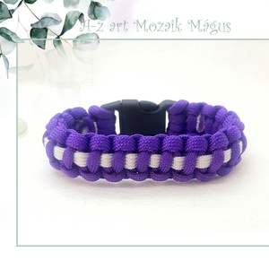Paracord karkötő Szurkolásra - ékszer - karkötő - fonott karkötő - Meska.hu