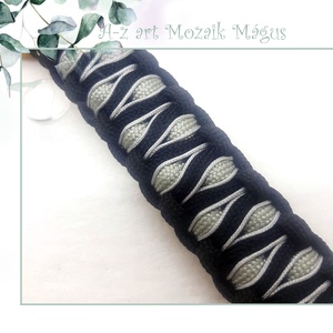 Paracord karkötő Ezüst varázsszemek - Meska.hu