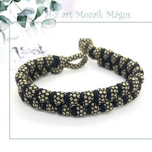 Arany halfarok paracord karkötő - Meska.hu