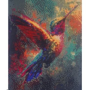 Kolibri - gyémántszemes kép - Meska.hu