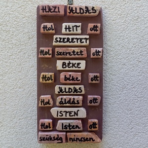 Házi áldás - Meska.hu
