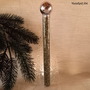 Angyal - karácsonyi üvegmozaik mécsestartó, Otthon & Életmód, Gyertya, illat, aroma, Mécses és mécsestartó, Mozaik, Mindenmás, MESKA