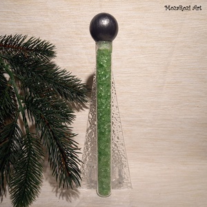 Angyal - karácsonyi üvegmozaik mécsestartó - otthon & életmód - gyertya, illat, aroma - mécses és mécsestartó - Meska.hu