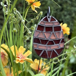 Kaspóba vagy vázába tűzhető üvegmozaik tojás, Otthon & Életmód, Dekoráció, Dísztárgy, Mozaik, Mindenmás, MESKA