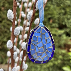 Akasztható üvegmozaik tojás, Otthon & Életmód, Dekoráció, Dísztárgy, Mozaik, Mindenmás, MESKA