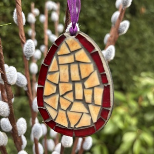 Akasztható üvegmozaik tojás, Otthon & Életmód, Dekoráció, Dísztárgy, Mozaik, Mindenmás, MESKA