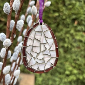 Akasztható üvegmozaik tojás, Otthon & Életmód, Dekoráció, Dísztárgy, Mozaik, Mindenmás, MESKA