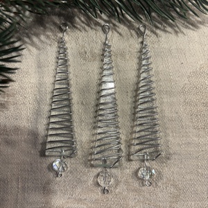 Karácsonyfadísz üveg 3 db-os, Karácsony, Karácsonyi lakásdekoráció, Karácsonyfadíszek, Mindenmás, Üvegművészet, MESKA