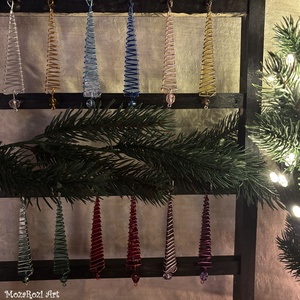 Karácsonyfadísz üveg 3 db-os - karácsony - karácsonyi lakásdekoráció - karácsonyfadíszek - Meska.hu