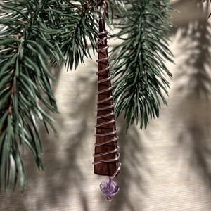 Karácsonyfadísz üveg 3 db-os - Meska.hu