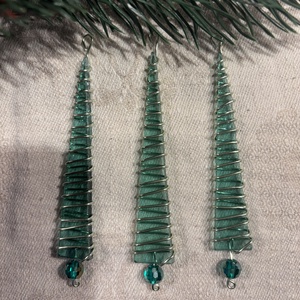 Karácsonyfadísz üveg 3 db-os - karácsony - karácsonyi lakásdekoráció - karácsonyfadíszek - Meska.hu