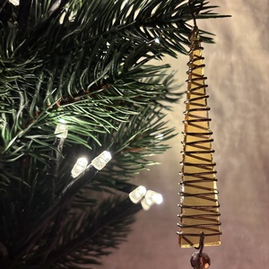 Karácsonyfadísz üveg 3 db-os - Meska.hu