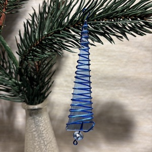 Karácsonyfadísz üveg 3 db-os - Meska.hu