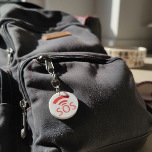 Életmentő OKOS Kulcstartó / Táskadísz � NFC technológiával - Meska.hu