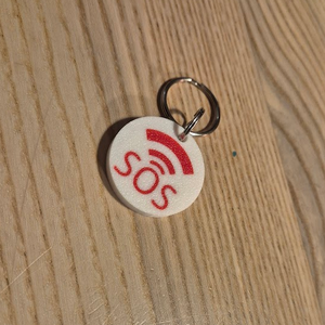 Életmentő OKOS Kulcstartó / Táskadísz � NFC technológiával - táska & tok - kulcstartó & táskadísz - kulcstartó - Meska.hu