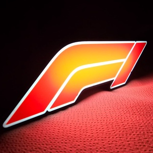 F1 lightbox/világító asztaldísz - otthon & életmód - dekoráció - asztal és polc dekoráció - asztaldísz - Meska.hu