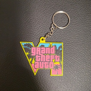 GTA6 kulcstartó - Meska.hu
