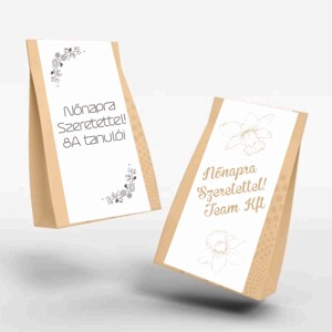 Nőnapi ajándék doboz cukrozott mandulával, Otthon & Életmód, Dekoráció, Dísztárgy, , MESKA