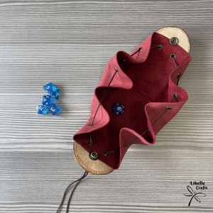 2in1 szütyő és kockatálca - Rewa - játék & sport - táblajáték és kártyajáték - társasjátékok - dobókocka - Meska.hu