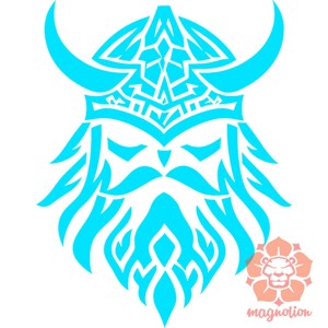 Viking arc v6 - ruha & divat - női ruha - póló, felső - Meska.hu