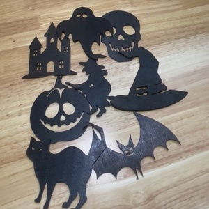 Halloween díszek, Otthon & Életmód, Dekoráció, Dísztárgy, Famegmunkálás, MESKA